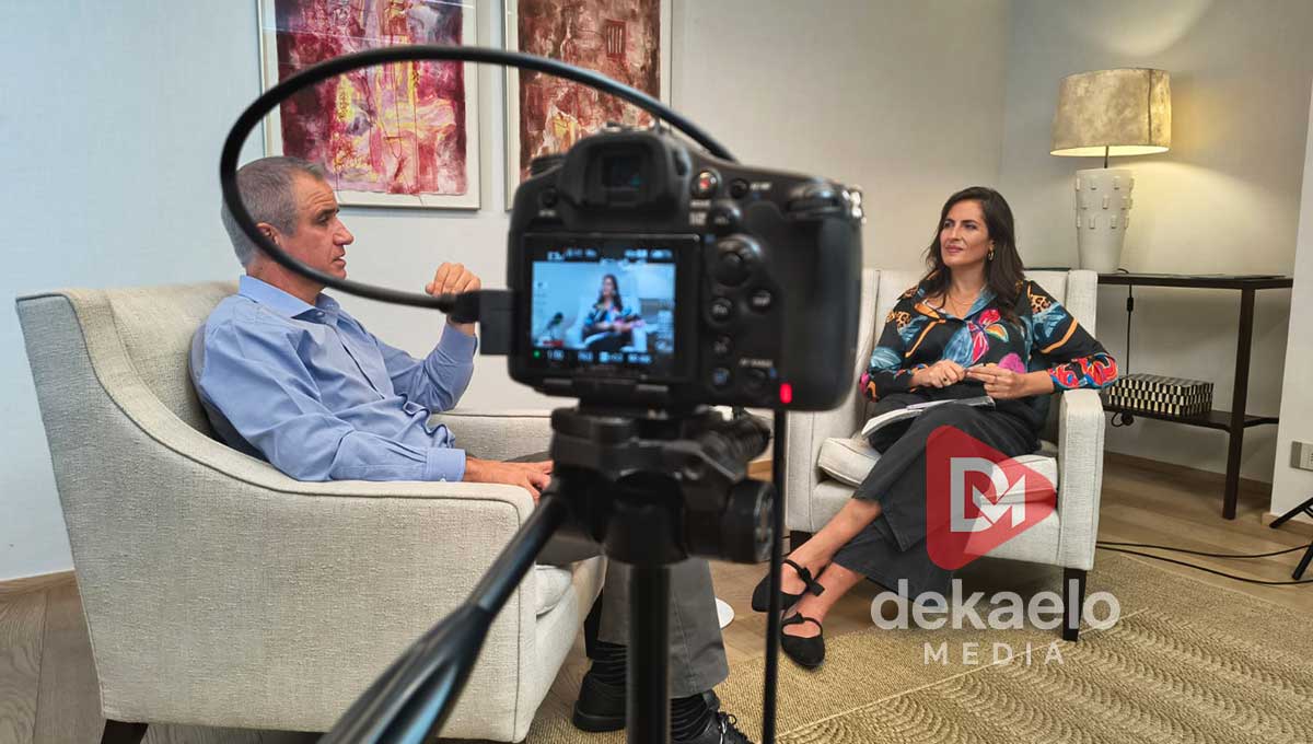 Set vodcast BICE episodio en produccion